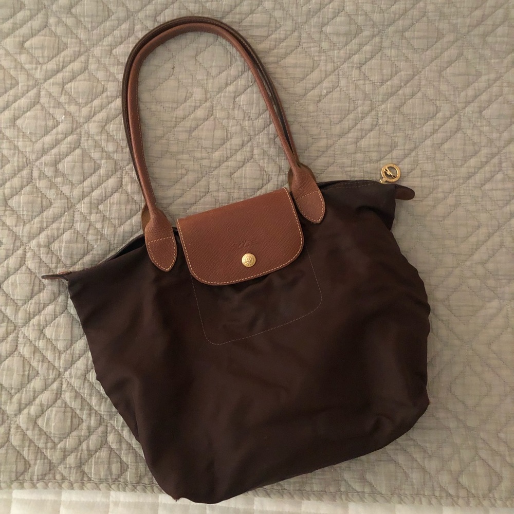 Brown long champ purse